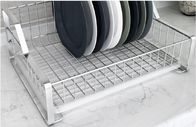 Stylish Modern Streamline Design Dish Drying Shelf Cutlery Storage And Drainboard